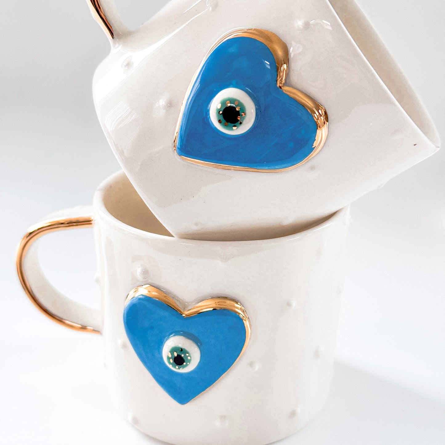 Nazar Herz Hellblaue Tasse