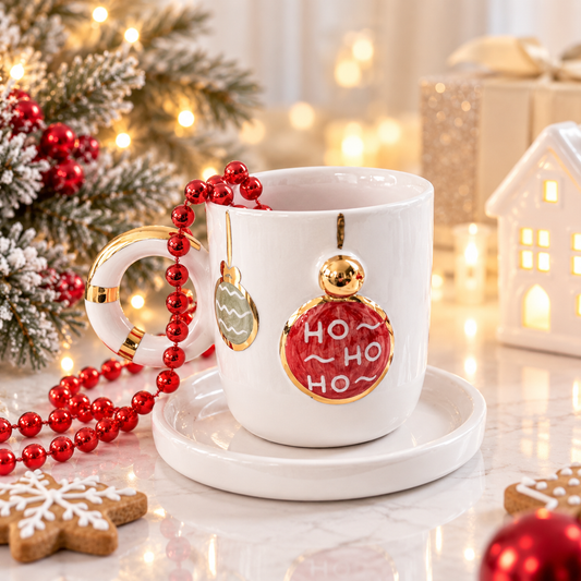Christmas Balls cup (Soft Colors)