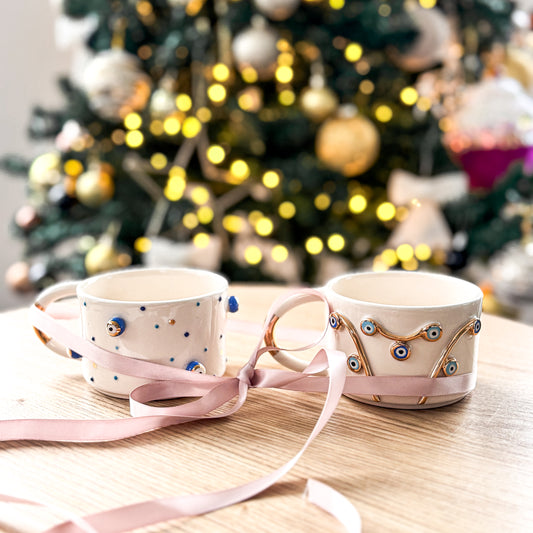 The Perfect Pair: Mini Nazars Mug & Nazar Tree Mug