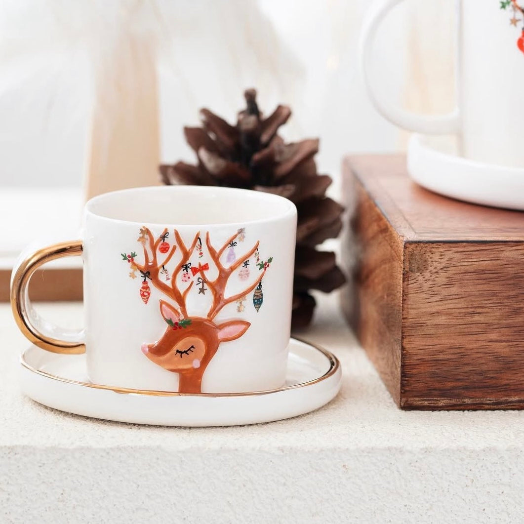 Christmas Deer mug