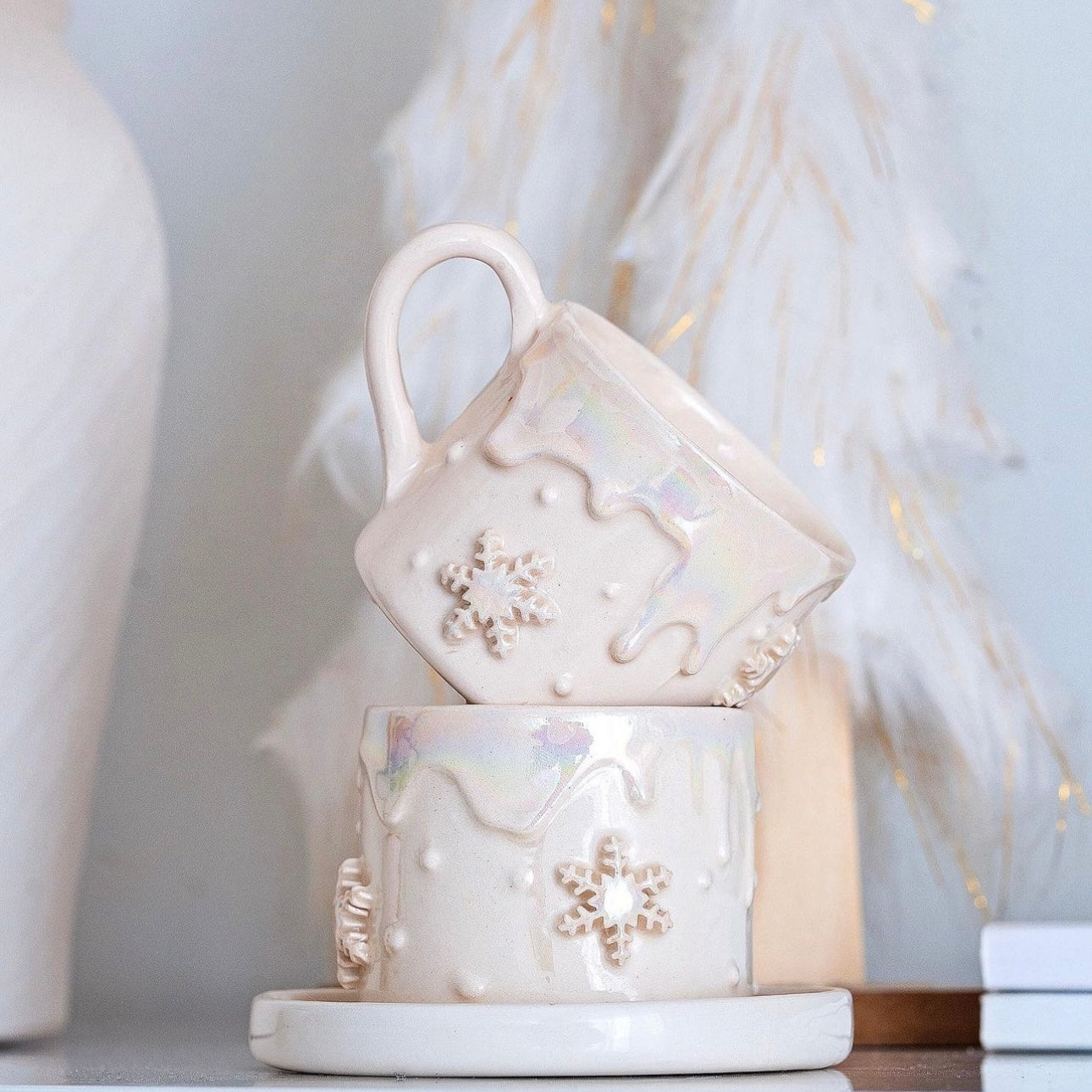 Snow Flakes mug