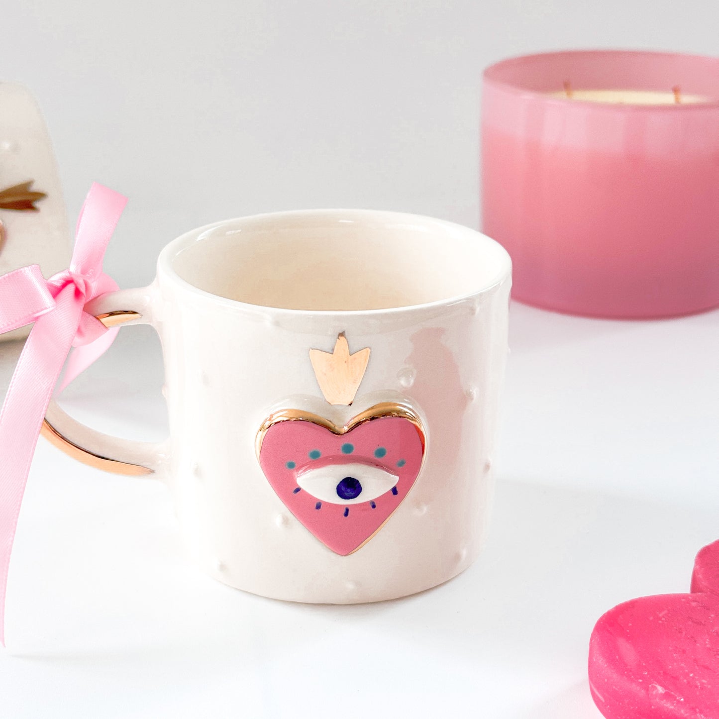 Queen Nazar Pink mug