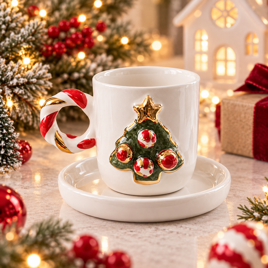 Christmas Tree Lights cup
