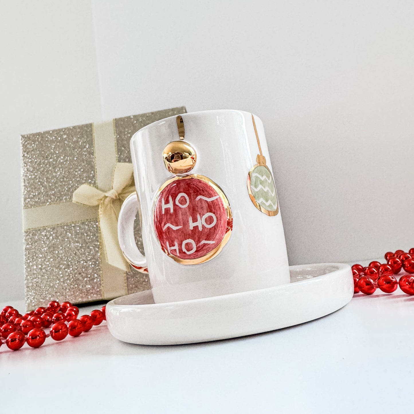 Christmas Balls cup (Soft Colors)