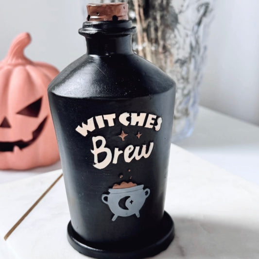 Witches Brew Autumn Halloween Incense Burner Holder