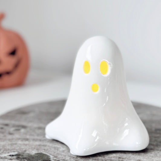 Ghost LED Ceramic Halloween Autumn Light