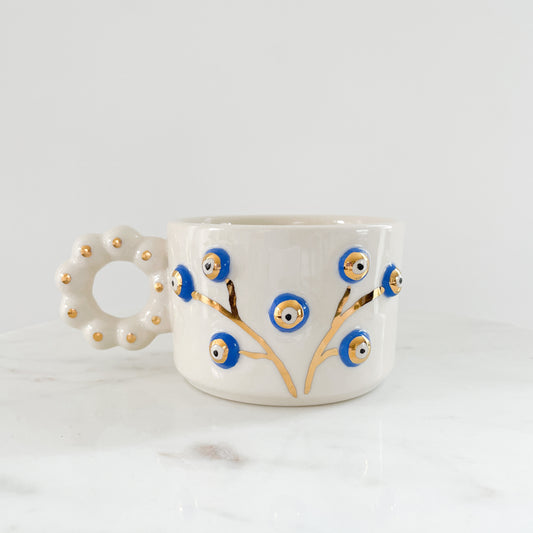 Nazar Eyes Tree mug