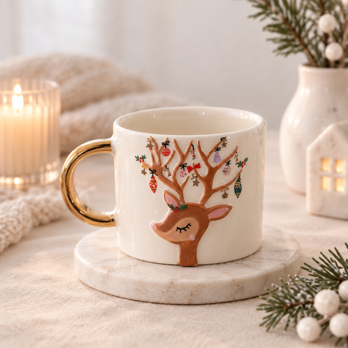 Christmas Deer mug