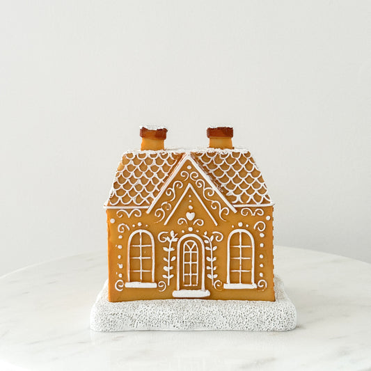 Gingerbread House Incense Cone Burner - incl. 2 x incense cones