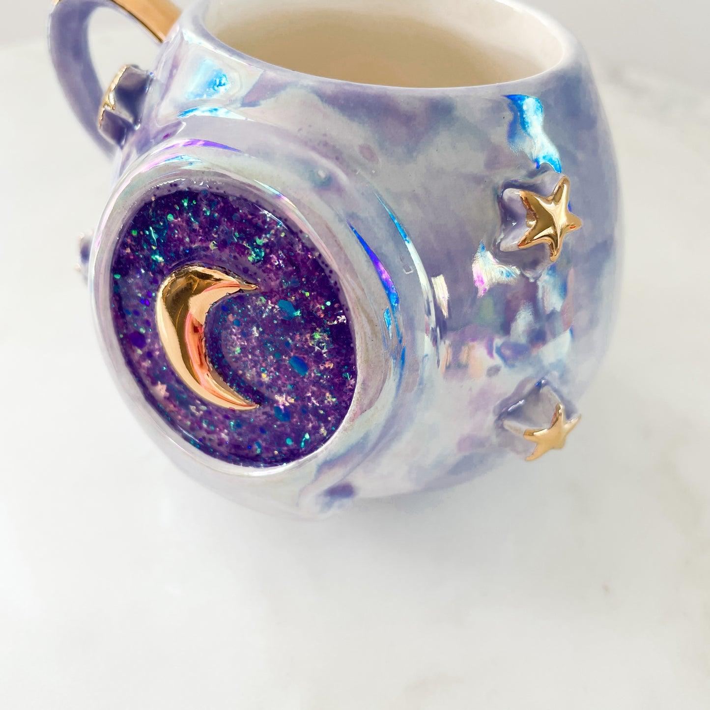 Lilac Wave Ceramic Handmade Mug – Salt & Sundry