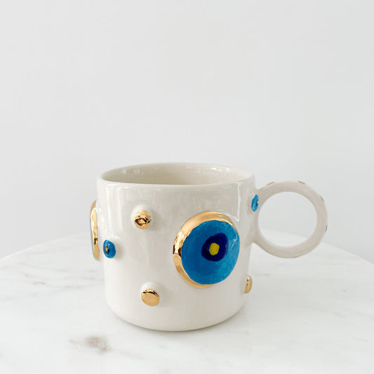 Round Nazar Eyes mug