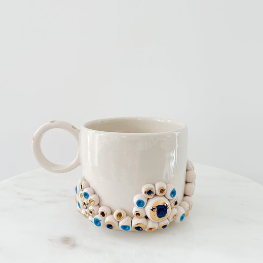 Bubble Blue mug