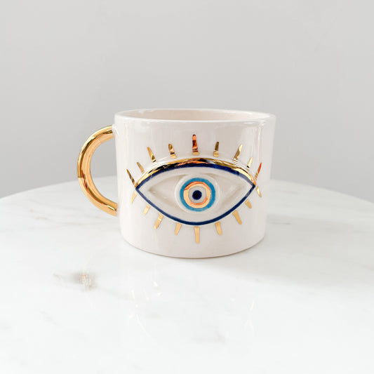 Big Gold Eye mug