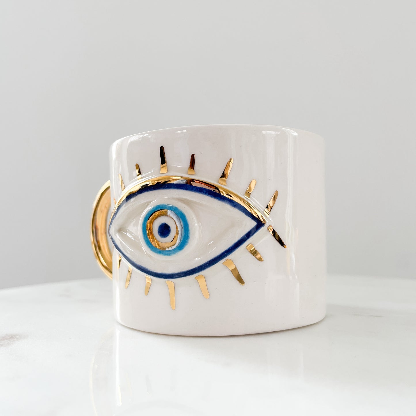 Big Gold Eye mug